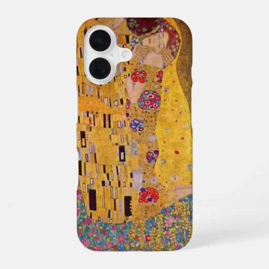 Coque iPhone 16 Le baiser (Verso)