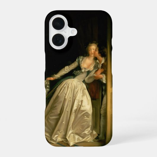 Coque iPhone 16 Le Baiser volé Fragonard (Verso)