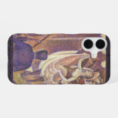 Coque iPhone 16 Le Can Can Dance, Le Chahut de Georges Seurat (Verso Horizontal)