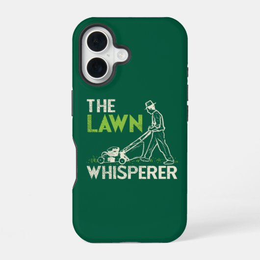 Coque iPhone 16 Le Chuchoteur de Pelouse (Verso)