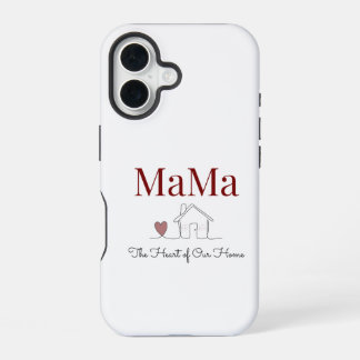 Coque iPhone 16 Le Cœur De Notre Maison