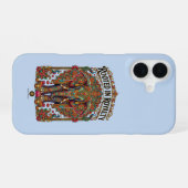 Coque iPhone 16 Le Géant Doux : Conception Artistique d'Éléphant (Verso Horizontal)