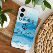 Coque iPhone 16 Le Jour des mers | Monogramme