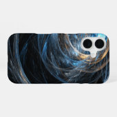 Coque iPhone 16 Le monde de l'art Abstrait (Verso Horizontal)