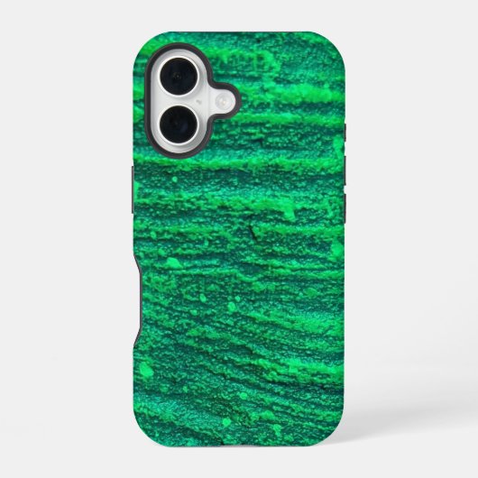 Coque iPhone 16 Le vert Barkery_Neon (Verso)
