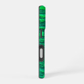 Coque iPhone 16 Le vert Barkery_Neon (Côté droit)