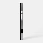 Coque iPhone 16 Lecteur Golf | Initiales en argent (Côté gauche)