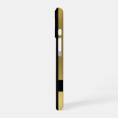 Coque iPhone 16 Lecteur Golf | Initiales or (Côté gauche)
