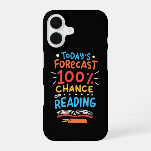 Coque iPhone 16 Lecture - 100% de chances de lecture (Verso)