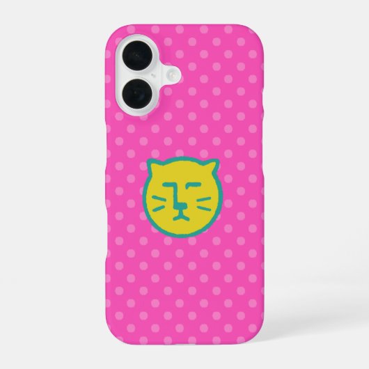 Coque iPhone 16 Lemon Spicy Cat (Verso)