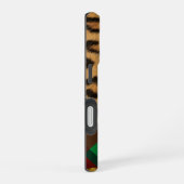 Coque iPhone 16 Léopard Plaid (Côté droit)