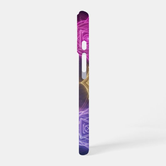 Coque iPhone 16 Les 7 chakras (Côté gauche)