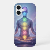 Coque iPhone 16 Les 7 chakras (Verso)
