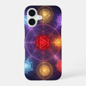 Coque iPhone 16 Les 7 Chakras´3 (Verso)