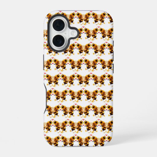 COQUE iPhone 16 LES ABEILLES AMOUREUSES (Verso)
