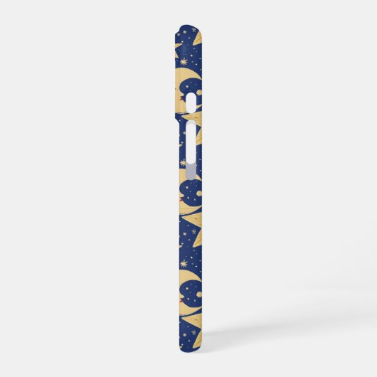 Coque iPhone 16 Les années 90 rétro Whimsy Goth Celestial (Côté gauche)