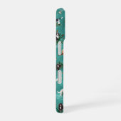 Coque iPhone 16 LES BARBETS Aqua (Côté droit)