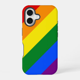 Coque iPhone 16 Les couleurs de l'arc-en-ciel