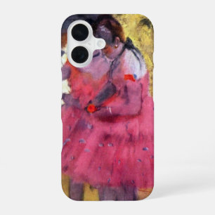 Coque iPhone 16 Les Danseuses roses, avant le ballet d'Edgar Degas