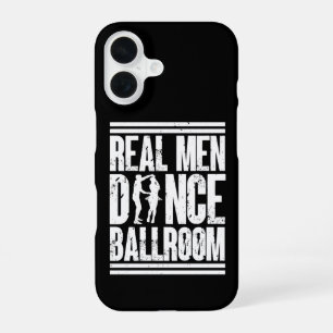Coque iPhone 16 Les Hommes Réels Dansent en Salle de Bal - Cadeau 