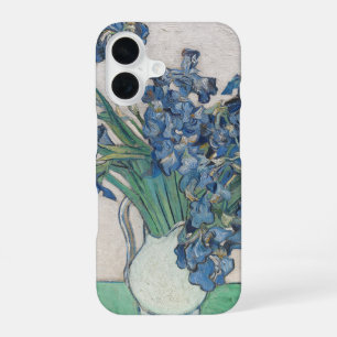 Coque iPhone 16 Les Iris de Vincent van Gogh :