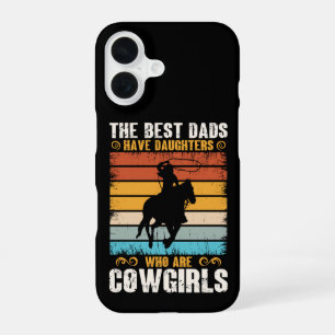 Coque iPhone 16 Les Meilleurs Papas Ont Des Filles Qui Sont Des Co