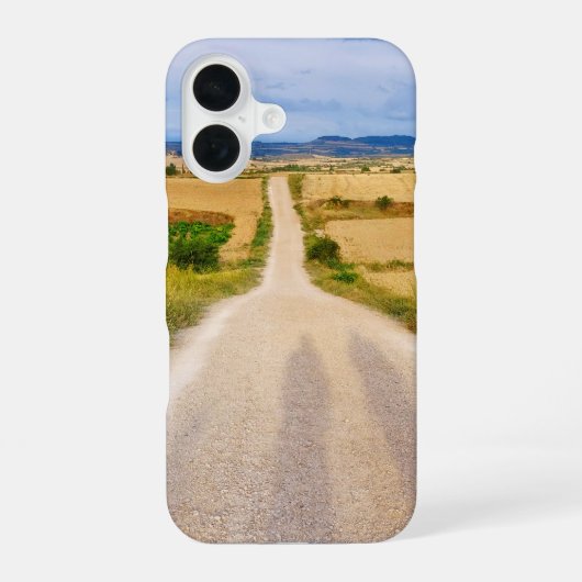 Coque iPhone 16 Les ombres du pèlerin (Verso)