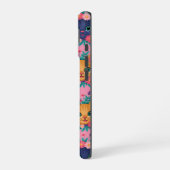 Coque iPhone 16 Les Pastels Moustaches & Fleurs Sauvages (Côté gauche)