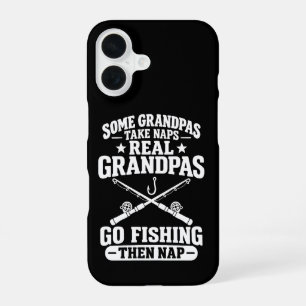 Coque iPhone 16 Les vrais grands-pères vont à la pêche puis font l