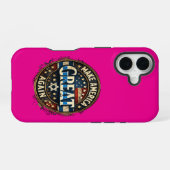 Coque iPhone 16 Let's make America great again (Verso Horizontal)