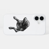 Coque iPhone 16 Letterbox Glow, Labo pointillé Focus (Verso Horizontal)