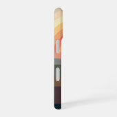 Coque iPhone 16 Lever de soleil sur les collines rétro (Côté droit)