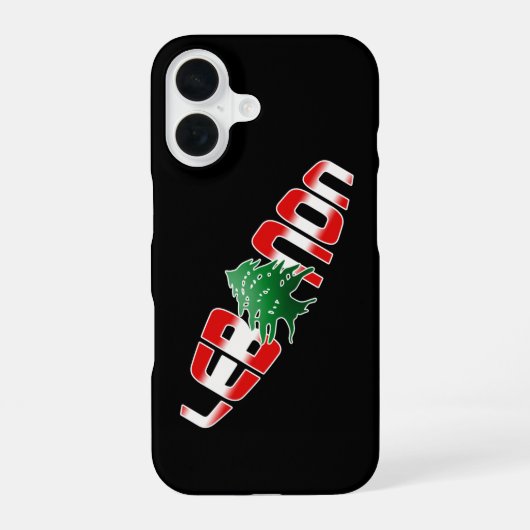 Coque iPhone 16 Liban (Verso)