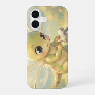 Coque iPhone 16 Libellule – Nectar d'étoiles de la nuit silencieus