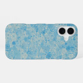 Coque iPhone 16 Light Blue Floral Field Phone Case (Verso Horizontal)