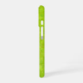 Coque iPhone 16 Light Green Texture Artistic (Côté gauche)