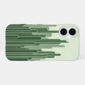 Coque iPhone 16 Lignes de forêt vintage (Verso Horizontal)