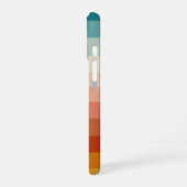 Coque iPhone 16 Lignes Rétro Superposées Douces (Côté gauche)