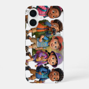 Coque iPhone 16 Lil' Bayou Explorers Signature - Ajusté Slim Brill