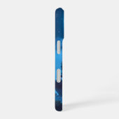 Coque iPhone 16 L'illumination en bleu (Côté droit)