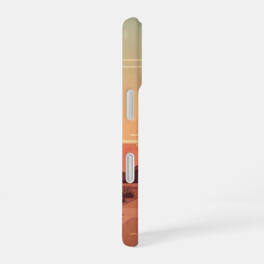 Coque iPhone 16 Lines Into Distance (Côté droit)