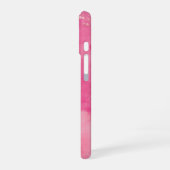 Coque iPhone 16 Linktree Aquarelle Rose | (Côté gauche)