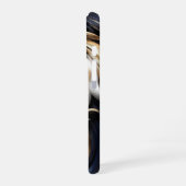 Coque iPhone 16 Lion à la Crinière Dorée – Coque de Protection Lux (Côté gauche)