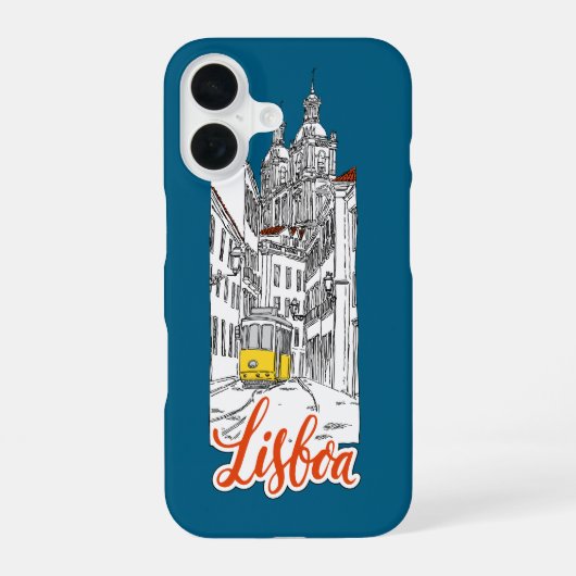 Coque iPhone 16 Lisbonne (Verso)