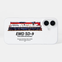 Locomotive patrimoniale EMD SD-9 USA 250e annivers
