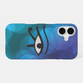 Coque iPhone 16 L'oeil de Huros. (Verso Horizontal)
