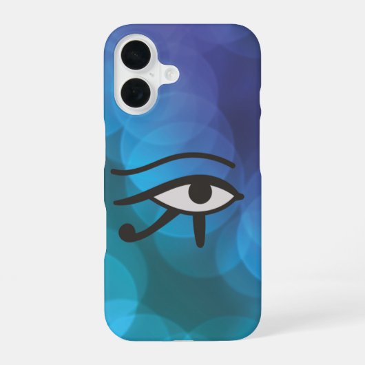 Coque iPhone 16 L'oeil de Huros. (Verso)