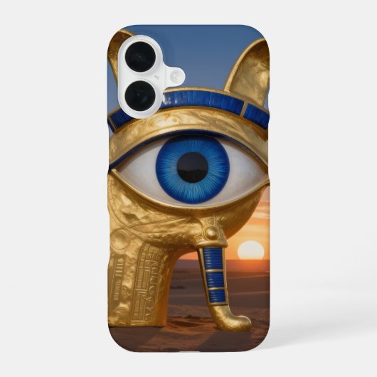 Coque iPhone 16 L'Œil égyptien´3 (Verso)