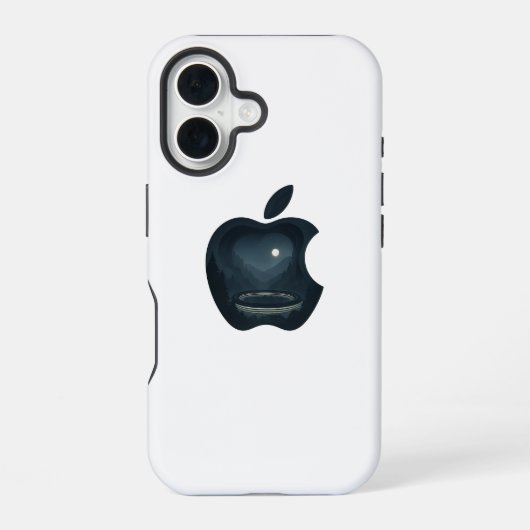 Coque iPhone 16 Logo Apple Park (Verso)