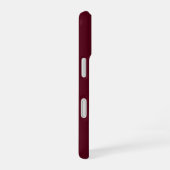 Coque iPhone 16 Logo d'entreprise moderne rouge et code QR promoti (Côté droit)